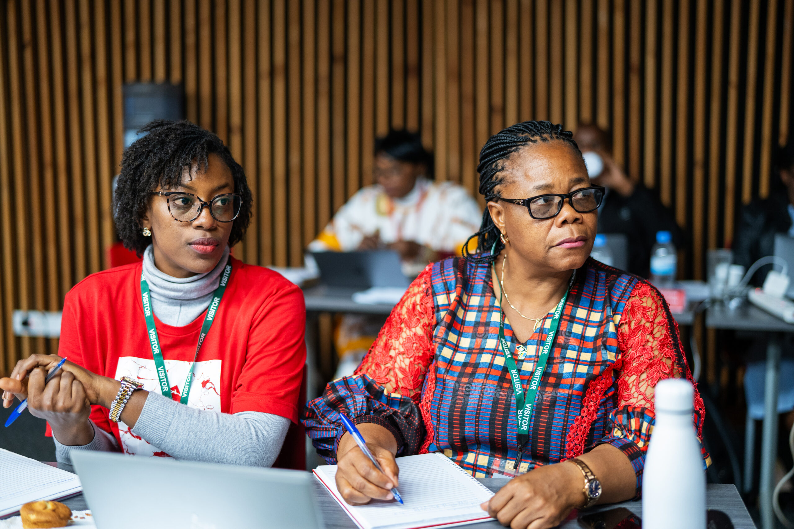 GLNM participants in class at Butaro Campus